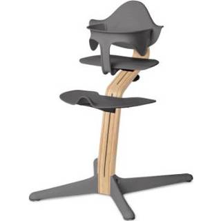 👉 Grijs eiken beuken kinderen Nomi by evomove Kinderstoelset met geolied / -