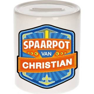 👉 Spaarpot kinderen active multi keramiek Vrolijke Christian spaarpotten voor