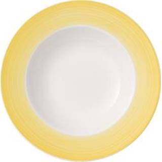 👉 Premium porselein geel Villeroy & Boch Colourful Life Diepbord 25 cm Lemon Pie 4003686310919