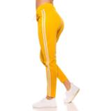 👉 Trendy joggers with stripes 90s look Yellow