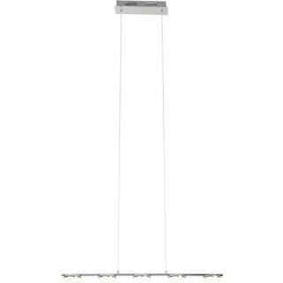 👉 Hanglamp wit chroom metaal chromechroom Donna Led 5x4,2W in met