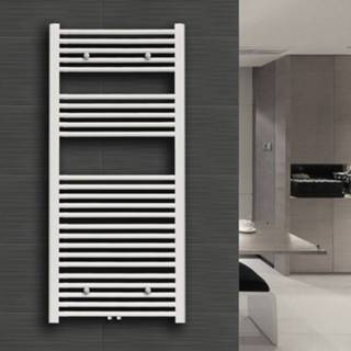 👉 Handdoek wit Badkamerradiator 160x50 cm -