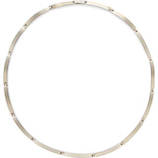 👉 Zilver titanium active vrouwen goudkleurig goud Boccia Ketting zilver- en 45 cm 08017-02 4040066244914