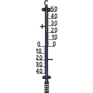 👉 Thermometer zwarte binnen/buiten 41 cm