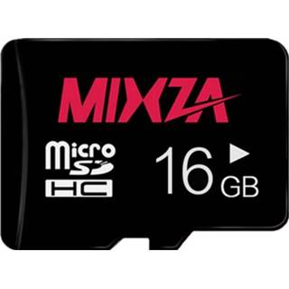 👉 Micro SD geheugenkaart zwart MIXZA 16GB hoge snelheid Class10 Black TF (micro SD) 6922553551423