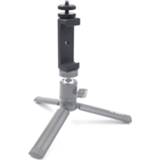 👉 Smartphone zwart STARTRC 1/4 inch schroef gat Dual-Layer koud-schoen telefoon Klemhouder voor Insta360 ONE/ONE X/EVO iPhone Galaxy HTC Sony en andere smartphones (zwart) 6922917189484