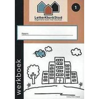 👉 Werkboek LetterKlankStad: 1 beginnend lezen met resultaat: Werkboek. Marion van de Coolwijk, Paperback 9789492552013