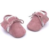 Moccasins paars PU suede baby's Baby mocassins schoenen Fringe zachte Soled non-slip schoeisel wieg lederen eerste Walker grootte: 11cm (licht paars)