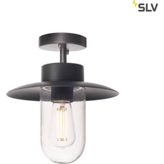 👉 Plafondlamp antraciet buiten MOLAT E27