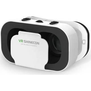 👉 Virtual reality bril VR glazen Shinecon 5e generaties 3D lichtgewicht draagbare box voor 4.7-6.0 inch mobiele telefoon 8212099158179