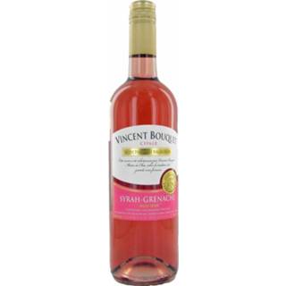 Boeket frankrijk Uedoc-Roussillon ros schroefdop shiraz wijn fruitig Vincent Bouquet Syrah Rosé, 2017, Languedoc-Roussillon, Frankrijk, Rosé