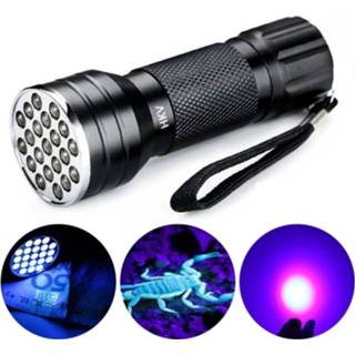👉 Zaklamp violet YWXLight UV 21 LEDs 395NM Ultra LED licht lamp detector voor hond urine Pet vlekken 6922028417131