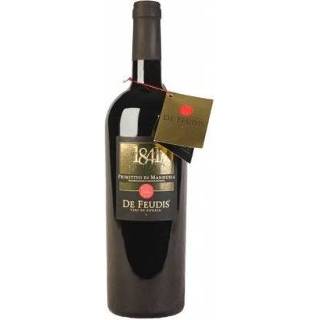 👉 Rode itali puglia rood kurk primitivo onbekend volle wijn stevig mannen De Feudis Ottocento di Manduria, 2014, Puglia, Italië,