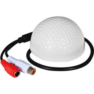 👉 CCTV microfoon Golf vorm audio pickup apparaat hoge gevoeligheid DC12V monitoring geluid luisteren 8212099164903