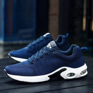 Runningschoenen blauw mannen Trend Mesh comfortabele en ademende Sport Running schoenen voor (kleur: grootte: 41) 6922244927674