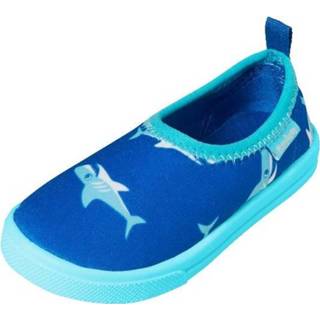 👉 Waterschoenen blauw polyamide junior Playshoes haaien maat 18/19 4010952504491