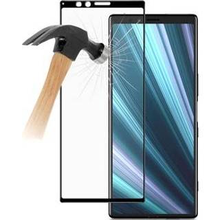 👉 Screenprotector zwart Imak Full Size Sony Xperia 1 Glazen - 5712580026695