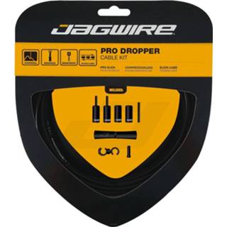 👉 Zadelpen shimano zwart Jagwire Pro Dropper Upgrade Cable Kit - Verende zadelpennen 4715910040263