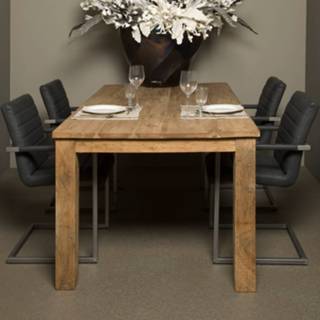 👉 Eettafel tafels Massief Teakhout Tower Living 'Genua' 240 x 100cm