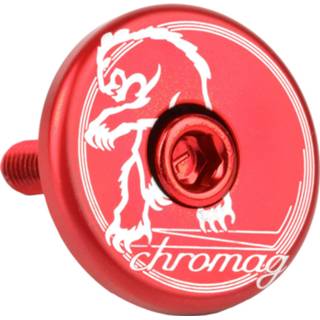 👉 Balhoofd rood Chromag Top Cap - Balhoofden