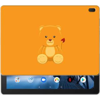 👉 Tablethoes baby's Lenovo Tab E10 Uniek Tablethoesje Baby Beer 8720091072725