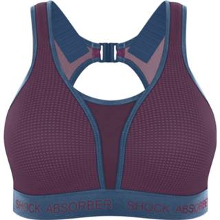 👉 Sport BH vrouwen Shock Absorber Ultimate Run Bra - Padded (Cranberry Splash/Winter Sportbeha's 3608851894815