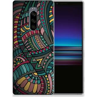 Sony Xperia 1 TPU Hoesje Design Aztec 8720091189362