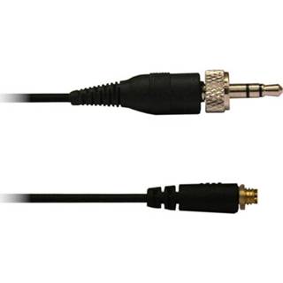 👉 Headset zwart Audac Mini-jack kabel voor div. headsets