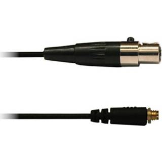 👉 Audac 4-polige mini XLR kabel zwart voor div. headsets