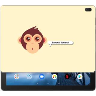 👉 Tablethoes Lenovo Tab E10 Uniek Tablethoesje Monkey 8720091629172