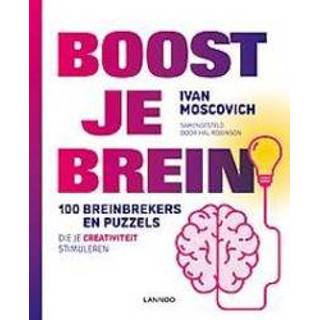 👉 Puzzel Boost je brein - Creativiteit. 100 breinbrekers en puzzels die creativiteit stimuleren, Ivan Moscovich, Paperback 9789401460125