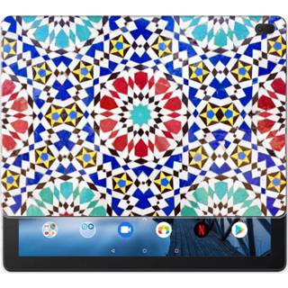 Tablethoes Lenovo Tab E10 Tablethoesje Design MozaÃ¯ek 8720091831971