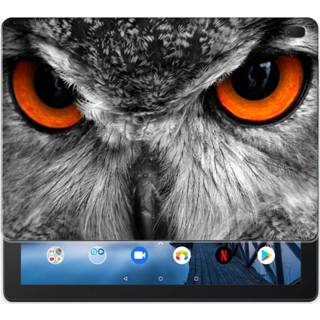 Tablethoes Lenovo Tab E10 Tablethoesje Design Uil 8720091976894