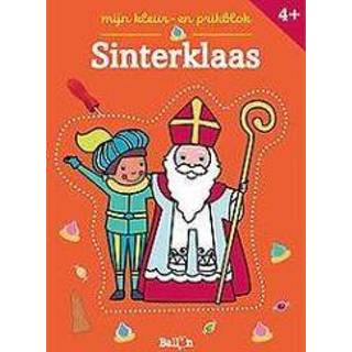 👉 Prikblok Kleur- en Sinterklaas. Paperback 9789403212432