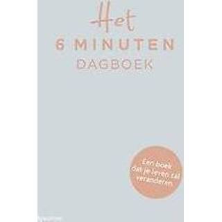 👉 Dagboek Het 6 minuten dagboek. Een boek dat je leven zal veranderen, Dominique Spenst, Hardcover 9789000368280