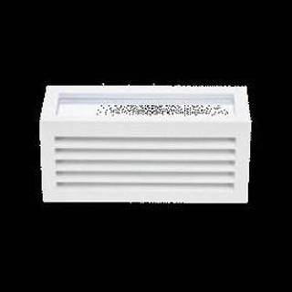 👉 Buitenwandlamp wit Buiten wandlamp BOX-L E27