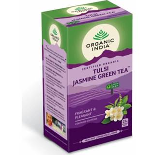 👉 Tulsi donkergroen jasmine green thee bio 801541507740