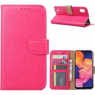 👉 Roze Bookcase Samsung Galaxy A10 hoesje - 8720103008544