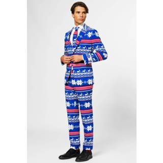 👉 Active rood blauw OppoSuits - The Rudolph en kerstpak 8718719270875 8718719271957 8718719270868