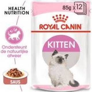👉 24x85g Kitten Instinctief in Saus Royal Canin Kattenvoer