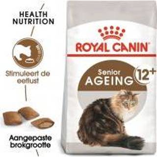 👉 Katten voer Royal Canin Kattenvoer - Ageing 12+ Dubbelpak: 2 x 4 kg 3182550786225