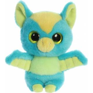 Knuffel pluche blauw Aurora YooHoo fruitvleermuis Batu 12,5 cm 5034566610965