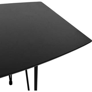 👉 Uitschuifbare tafel zwart zwarte hout rechthoek gebeitst belgi active vergadertafels 24Designs Business - 170/270 Tafelblad Essenhout Poten