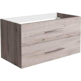 👉 Onderkastje Vintage Eiken MDF wit bouw verone midden zie tekst Onderkast Allibert 90x46x47,2 cm Gelakt (wastafel optioneel) 3588560338803