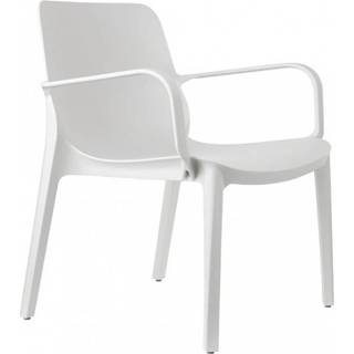 👉 Fauteuil wit belgi active fauteuils SCAB Stapelbare Ginevra Lounge - Set Van 2 Ivoor 8005733235110