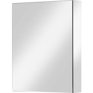 👉 Spiegel kast active Ben Vario spiegelkast links met spiegelmelamine omtrokken zijpanelen 60x14x75cm