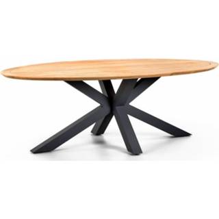 👉 Terras tafel active grijs SUNS tuinmeubelen Madre tuintafel | 220 x 130 Mat royal 7110246651409