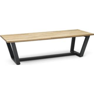 👉 Tafel aluminium teakhout active Wolfwood George | & 280 cm 7110245063043