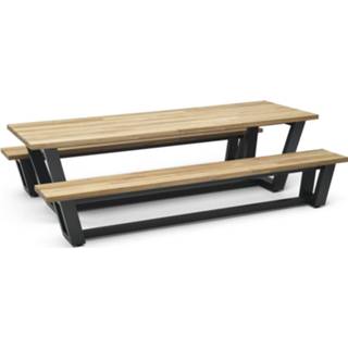 👉 Tuin bank teakhout aluminium active Wolfwood George Tuinbank | & 280 cm 7110245128735
