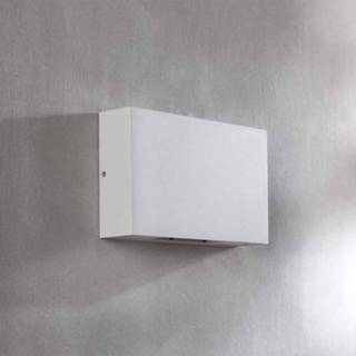 👉 Buitenwandlamp wit aluminium drukgegoten warmwit a+ LED Katla van